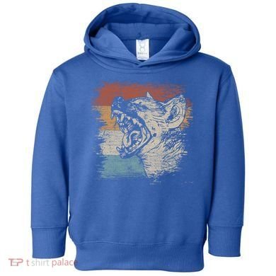 Laughing Hyena Meaningful Gift Toddler Hoodie