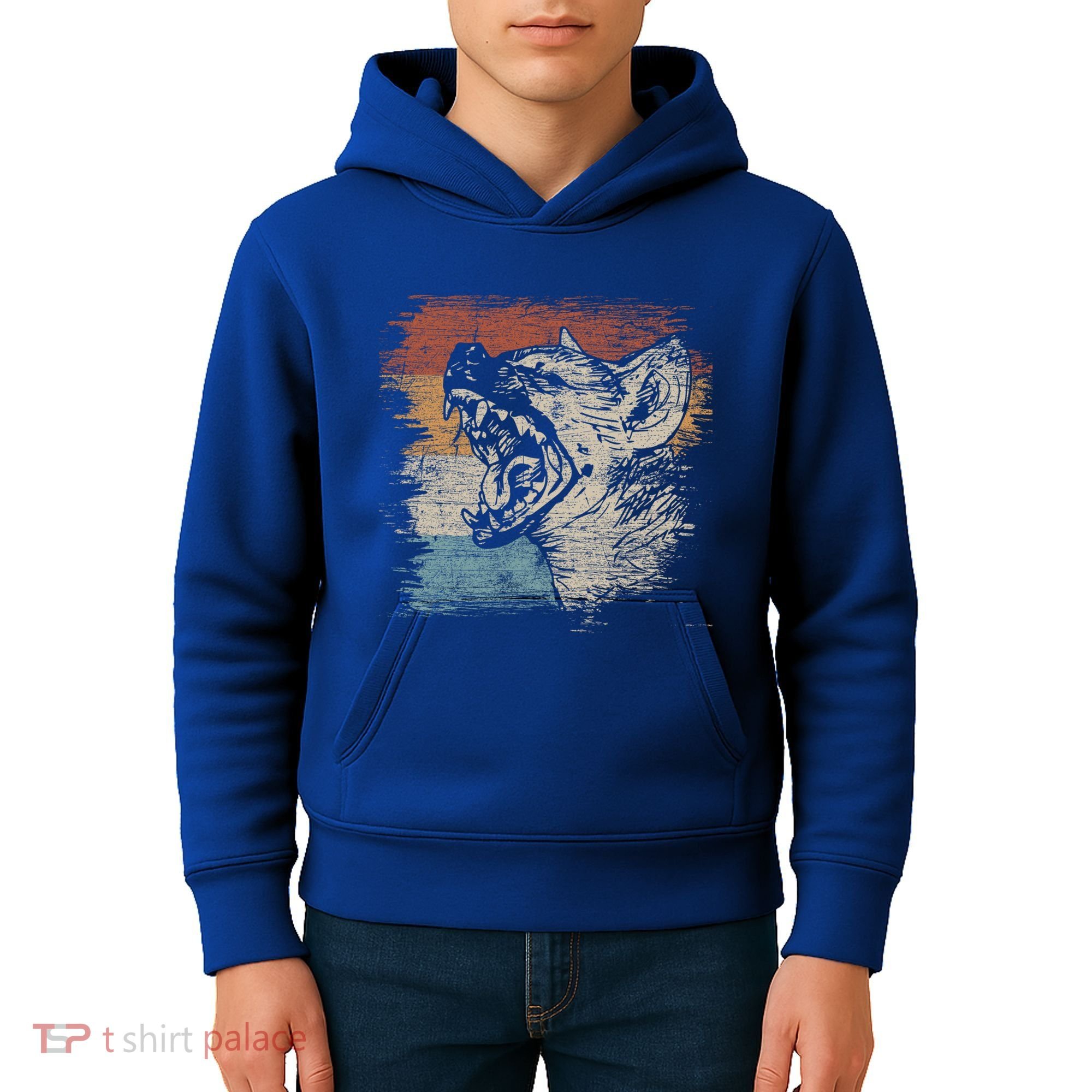 Laughing Hyena Meaningful Gift Kids Hoodie