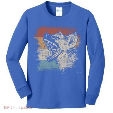 Laughing Hyena Meaningful Gift Kids Long Sleeve Shirt