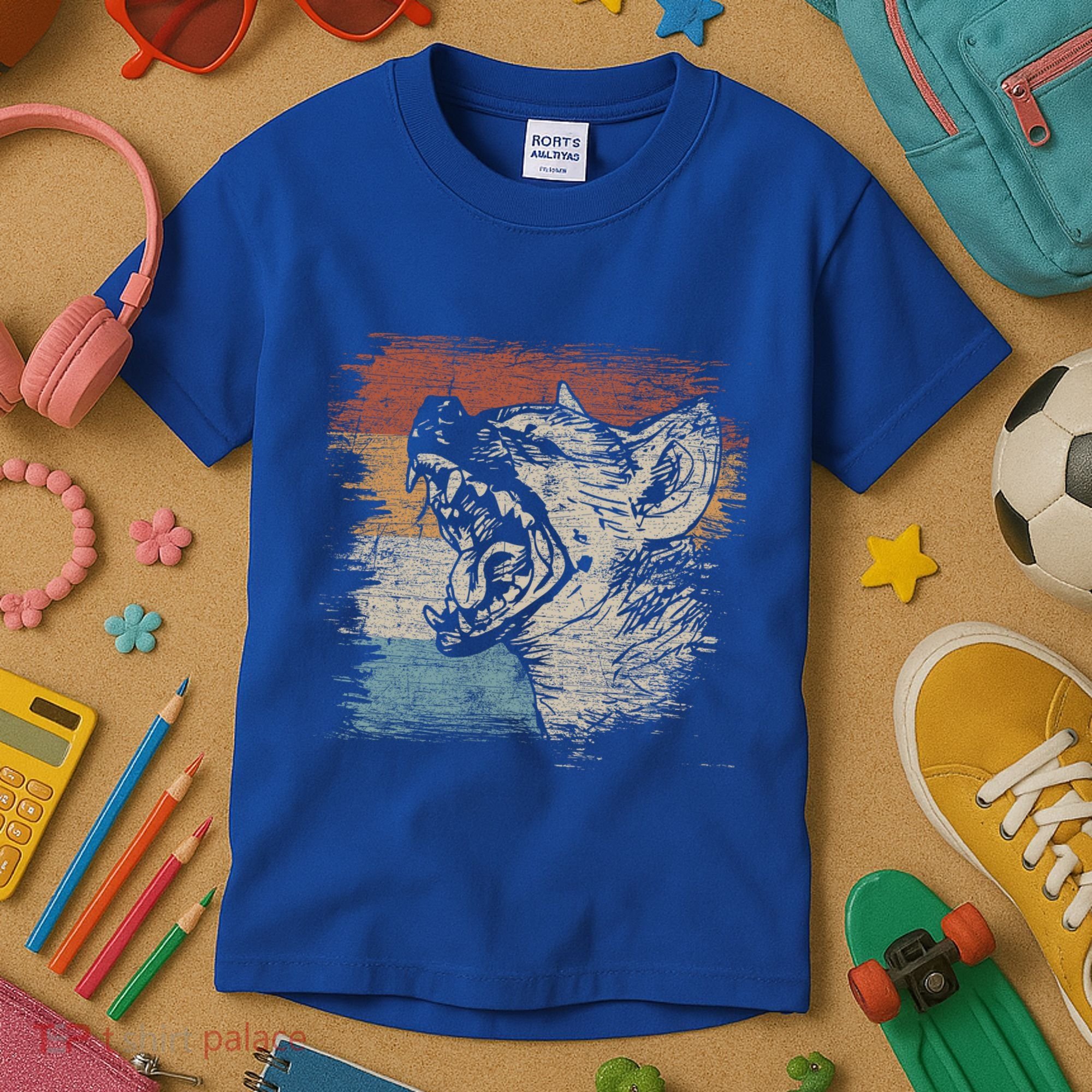 Laughing Hyena Meaningful Gift Kids T-Shirt