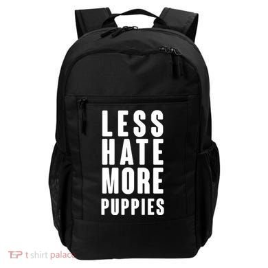 Less Hate More Puppies Backpack
