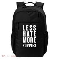 Less Hate More Puppies Backpack thumb 0