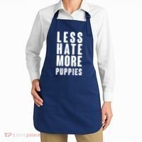 Less Hate More Puppies Apron thumb 2