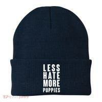 Less Hate More Puppies Beanie thumb 0