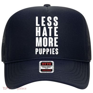 Less Hate More Puppies Hat