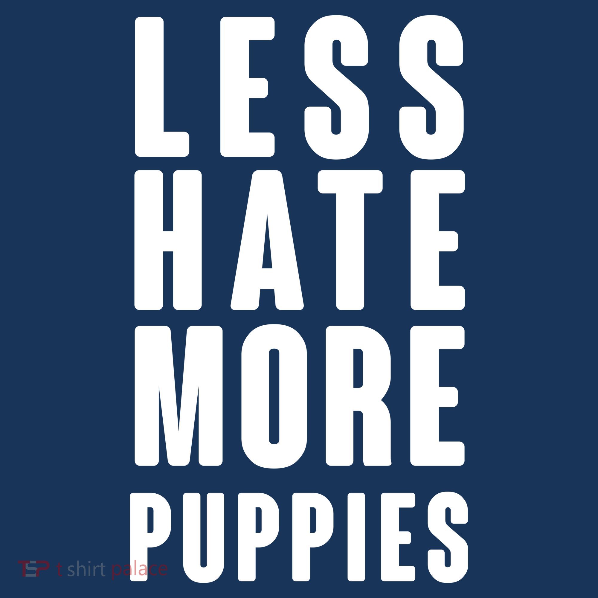 Less Hate More Puppies Tank Top