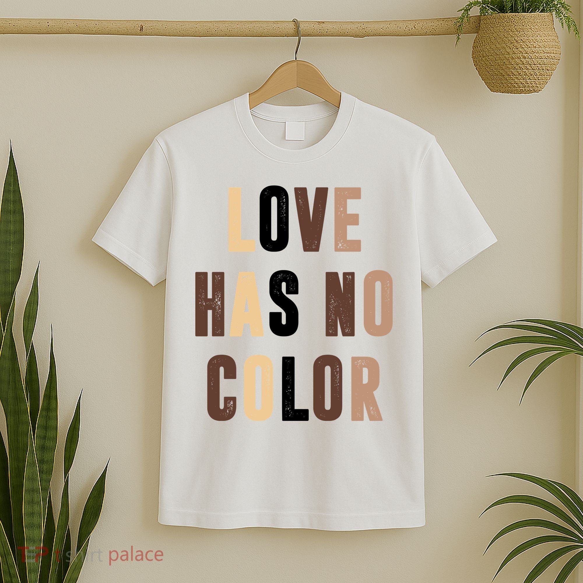Love Has No Color Black History T-Shirt