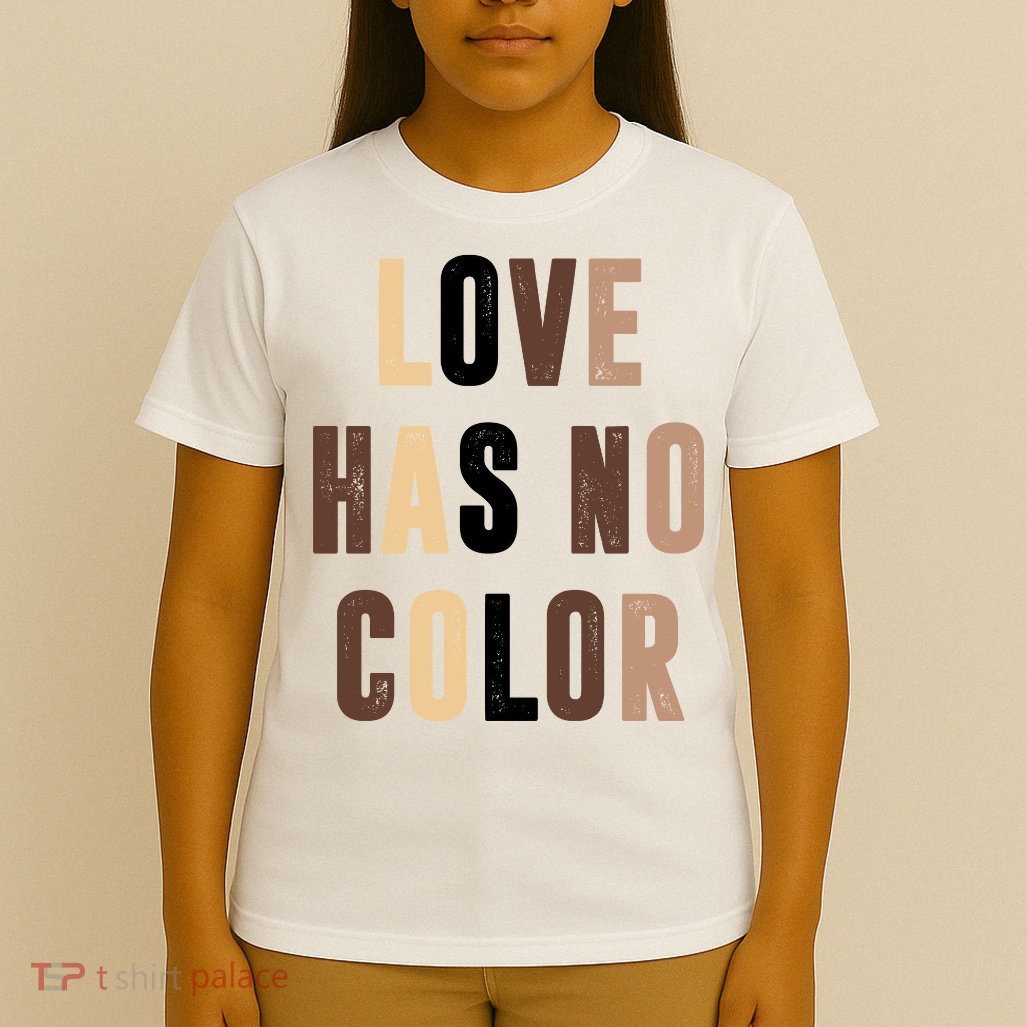 Love Has No Color Black History T-Shirt