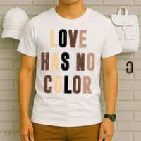 Love Has No Color Black History T-Shirt thumb 6