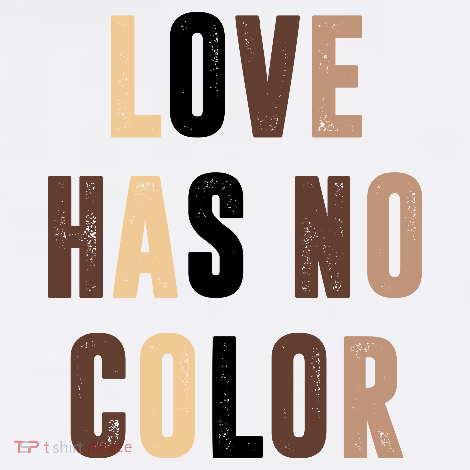 Love Has No Color Black History T-Shirt