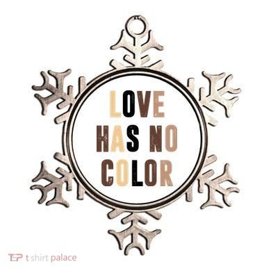 Love Has No Color Black History Ornament