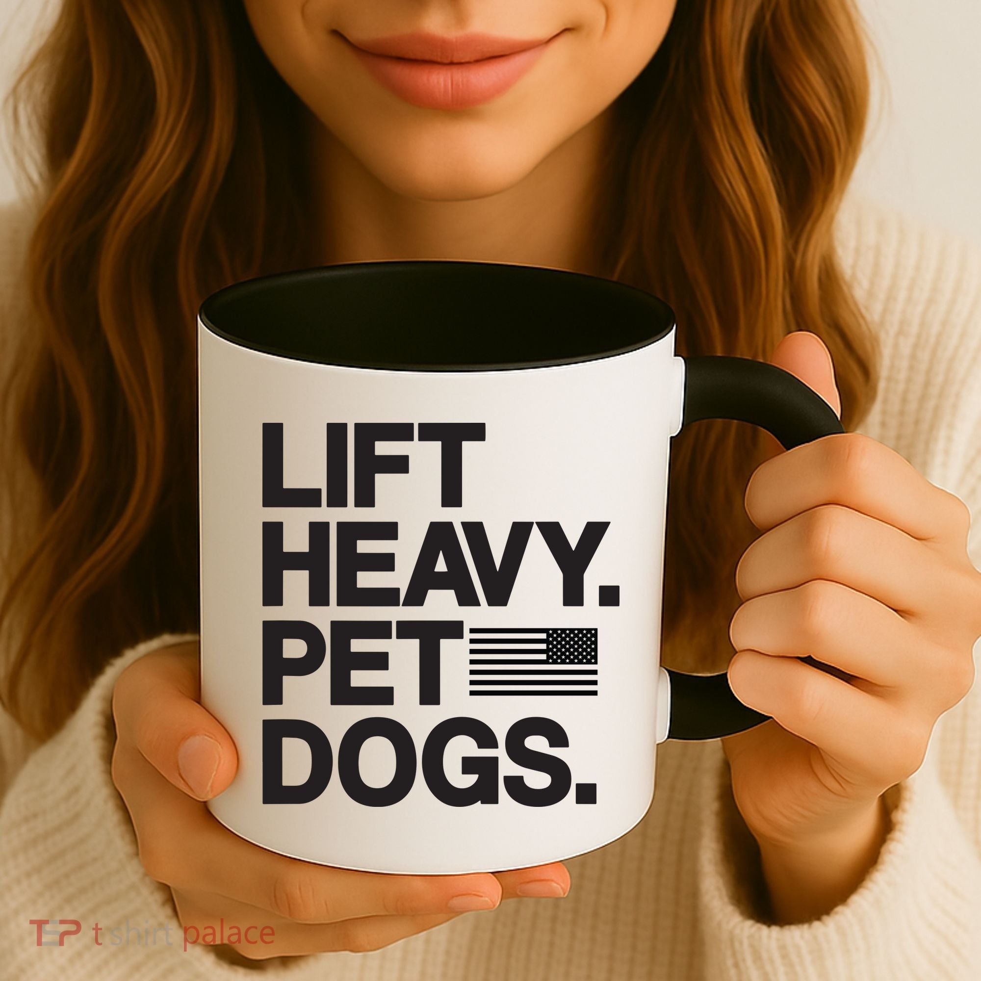 Lift Heavy Pet Dogs Coffee Mug