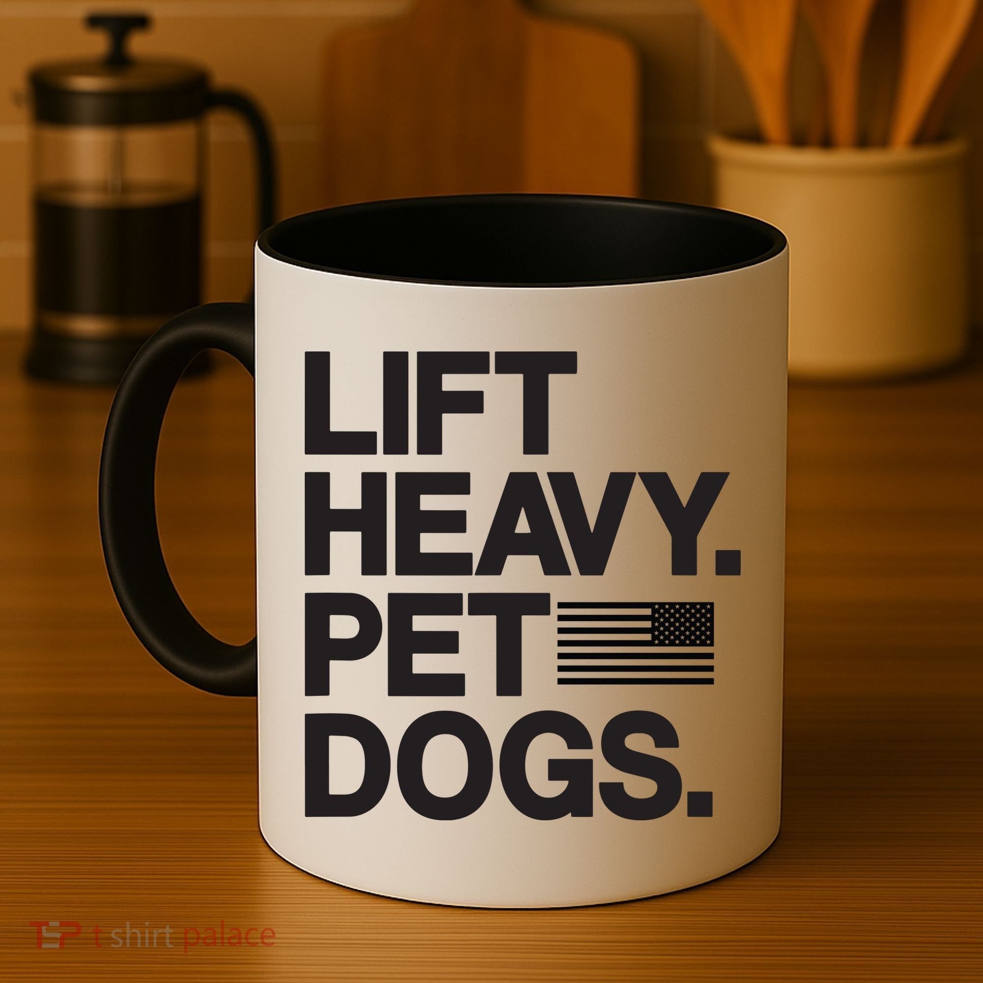 Lift Heavy Pet Dogs Coffee Mug