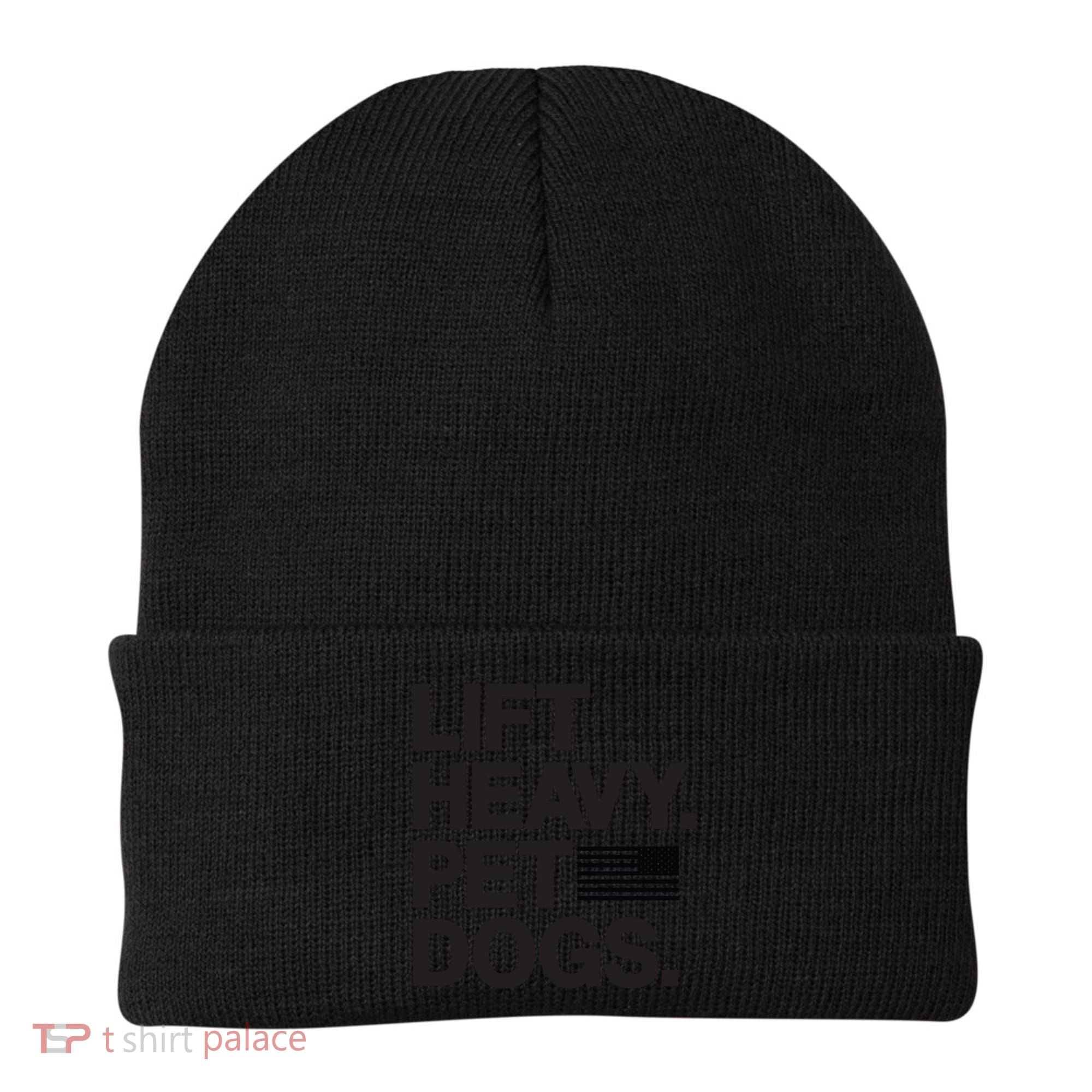 Lift Heavy Pet Dogs Beanie