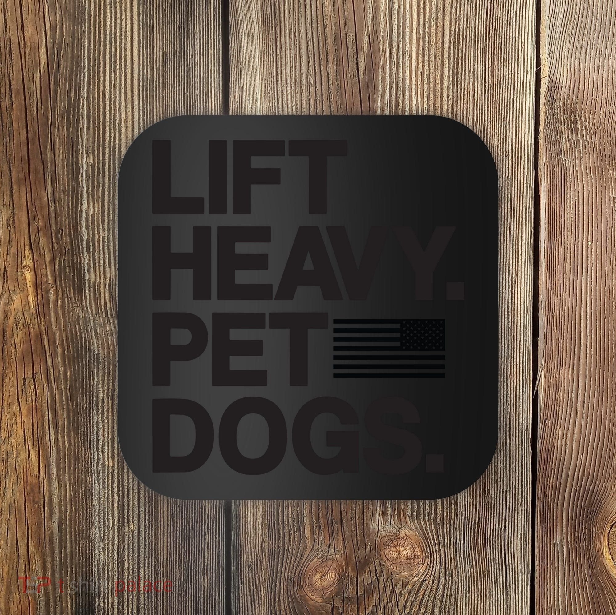 Lift Heavy Pet Dogs Coaster