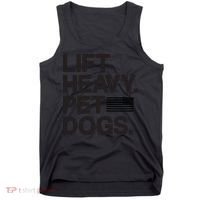 Lift Heavy Pet Dogs Tank Top thumb 0