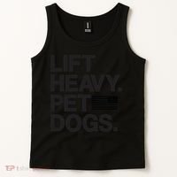 Lift Heavy Pet Dogs Tank Top thumb 2