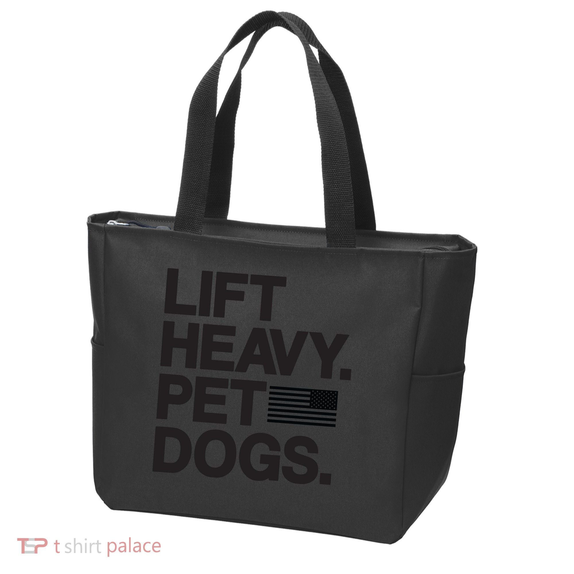 Lift Heavy Pet Dogs Tote Bag