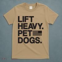 Lift Heavy Pet Dogs T-Shirt thumb 5