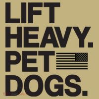 Lift Heavy Pet Dogs Mousepad thumb 1