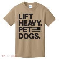 Lift Heavy Pet Dogs Kids T-Shirt thumb 0