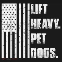 Lift Heavy Pet Dogs Funny Gift Weightlifting Gift Coaster thumb 2