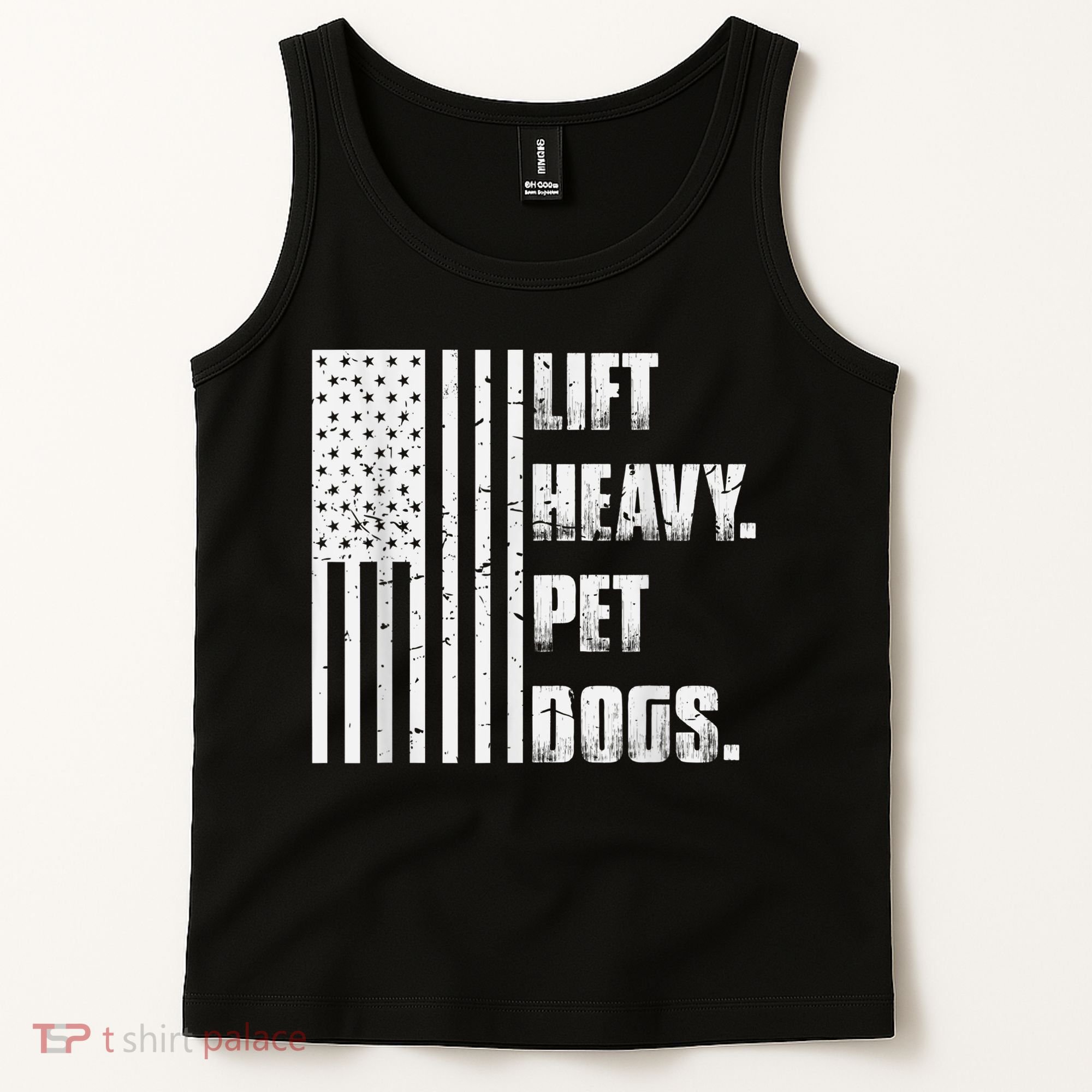 Lift Heavy Pet Dogs Funny Gift Weightlifting Gift Tank Top
