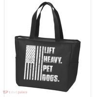 Lift Heavy Pet Dogs Funny Gift Weightlifting Gift Tote Bag thumb 3