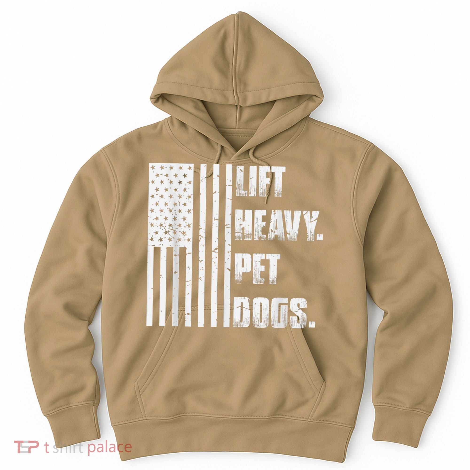 Lift Heavy Pet Dogs Funny Gift Weightlifting Gift Hoodie