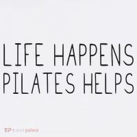 Life Happens Pilates Helps Pilates Women With Sayings Sweatshirt thumb 3