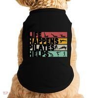 Life Happens Pilates Helps For Pilates Lover Gift Doggie Tank thumb 0