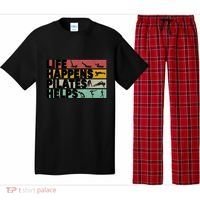 Life Happens Pilates Helps For Pilates Lover Gift Pajama Set thumb 0