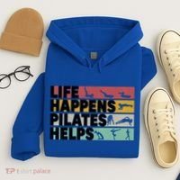 Life Happens Pilates Helps For Pilates Lover Gift Hoodie thumb 4