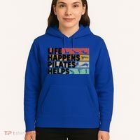 Life Happens Pilates Helps For Pilates Lover Gift Hoodie thumb 5