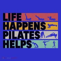 Life Happens Pilates Helps For Pilates Lover Gift Baby Bodysuit thumb 2