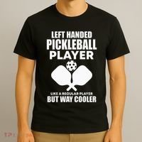 Left Handed Pickleball Player T-Shirt thumb 3