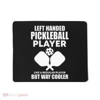Left Handed Pickleball Player Mousepad thumb 0