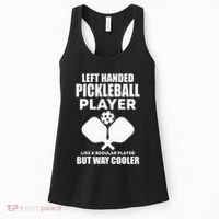 Left Handed Pickleball Player Women's Tank Top thumb 0