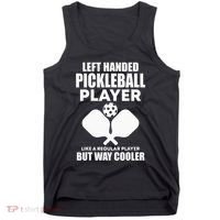 Left Handed Pickleball Player Tank Top thumb 0