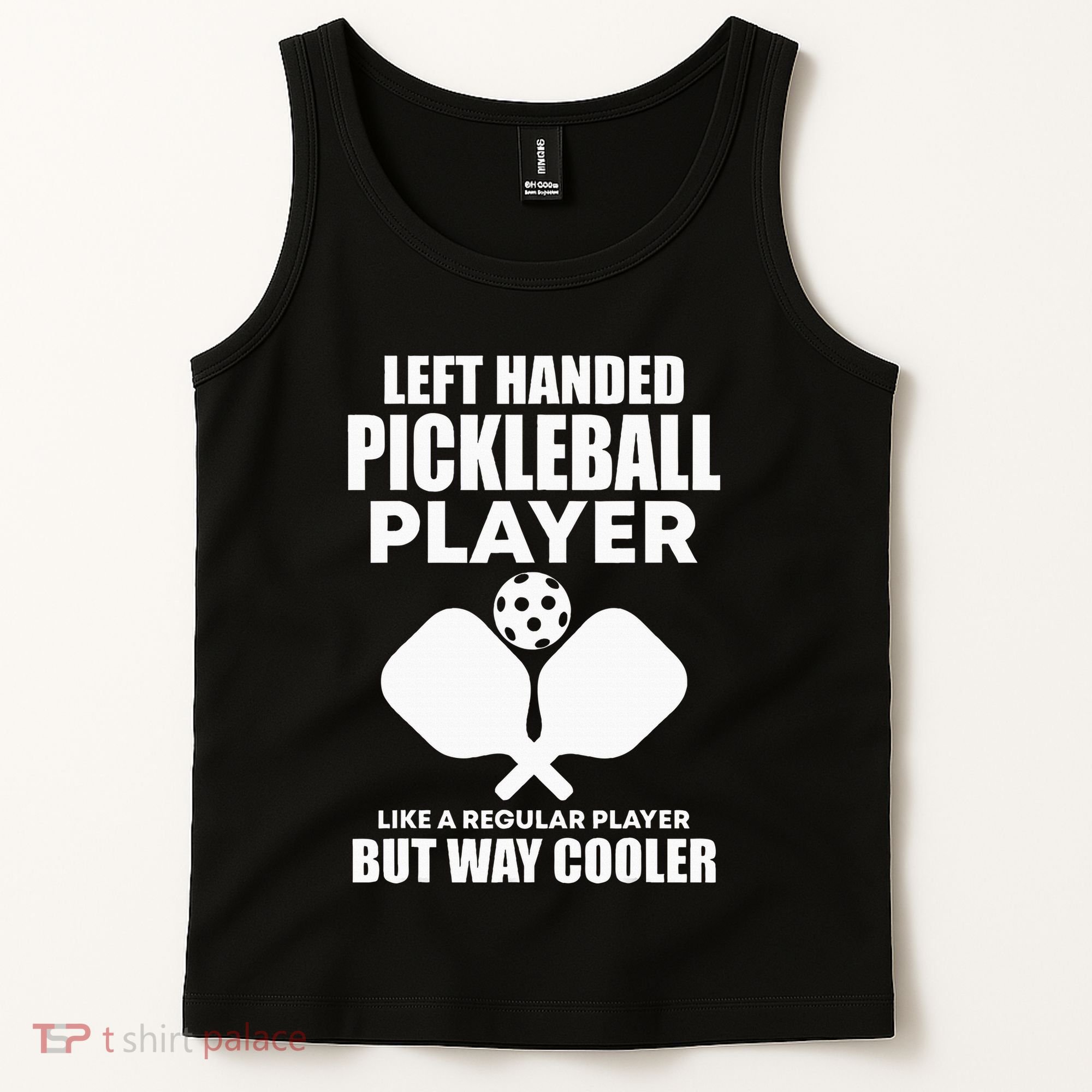 Left Handed Pickleball Player Tank Top