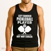 Left Handed Pickleball Player Tank Top thumb 3
