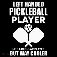 Left Handed Pickleball Player Tank Top thumb 6