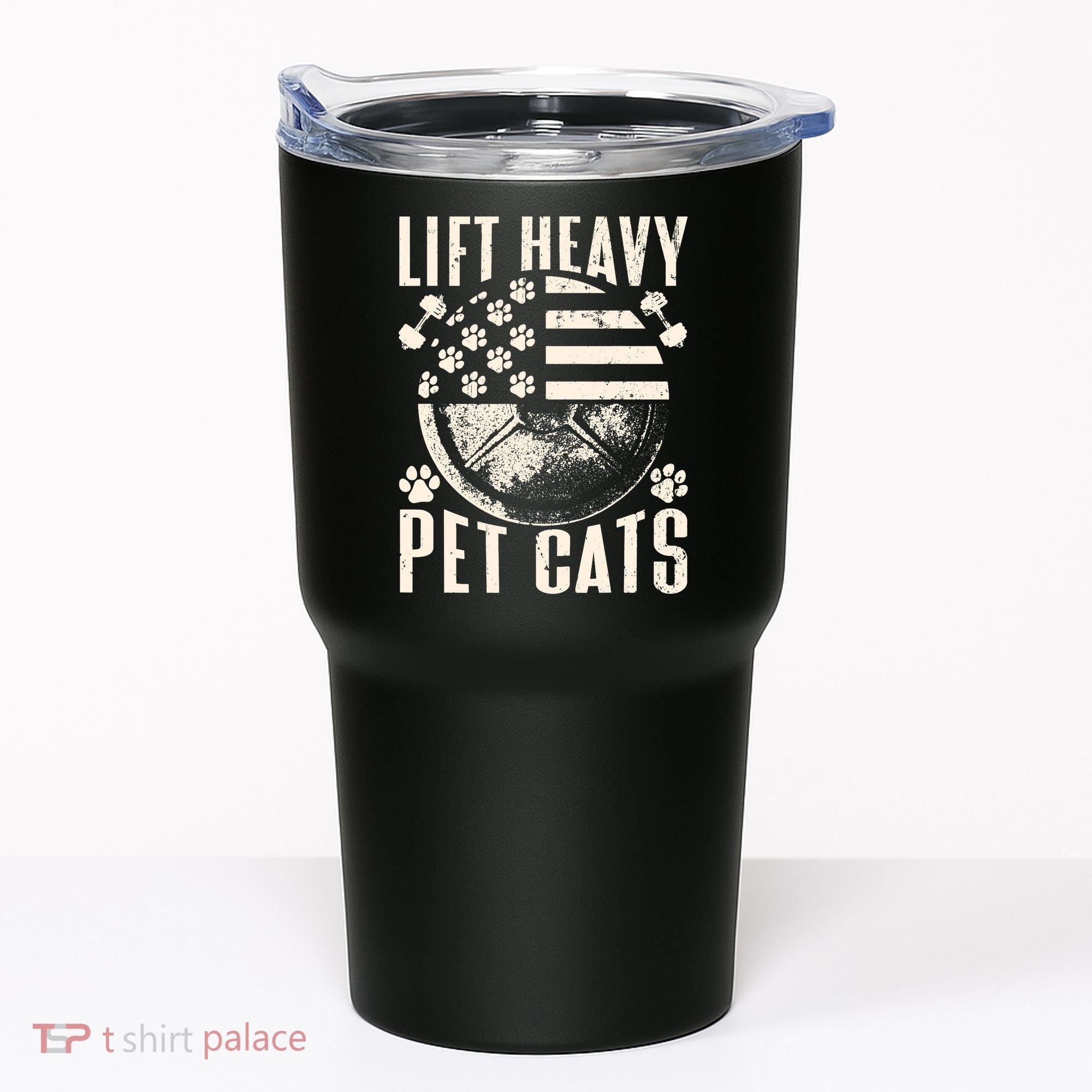 Lift Heavy Pet Cats Weightlifting Cat Weight Lifting Tumbler
