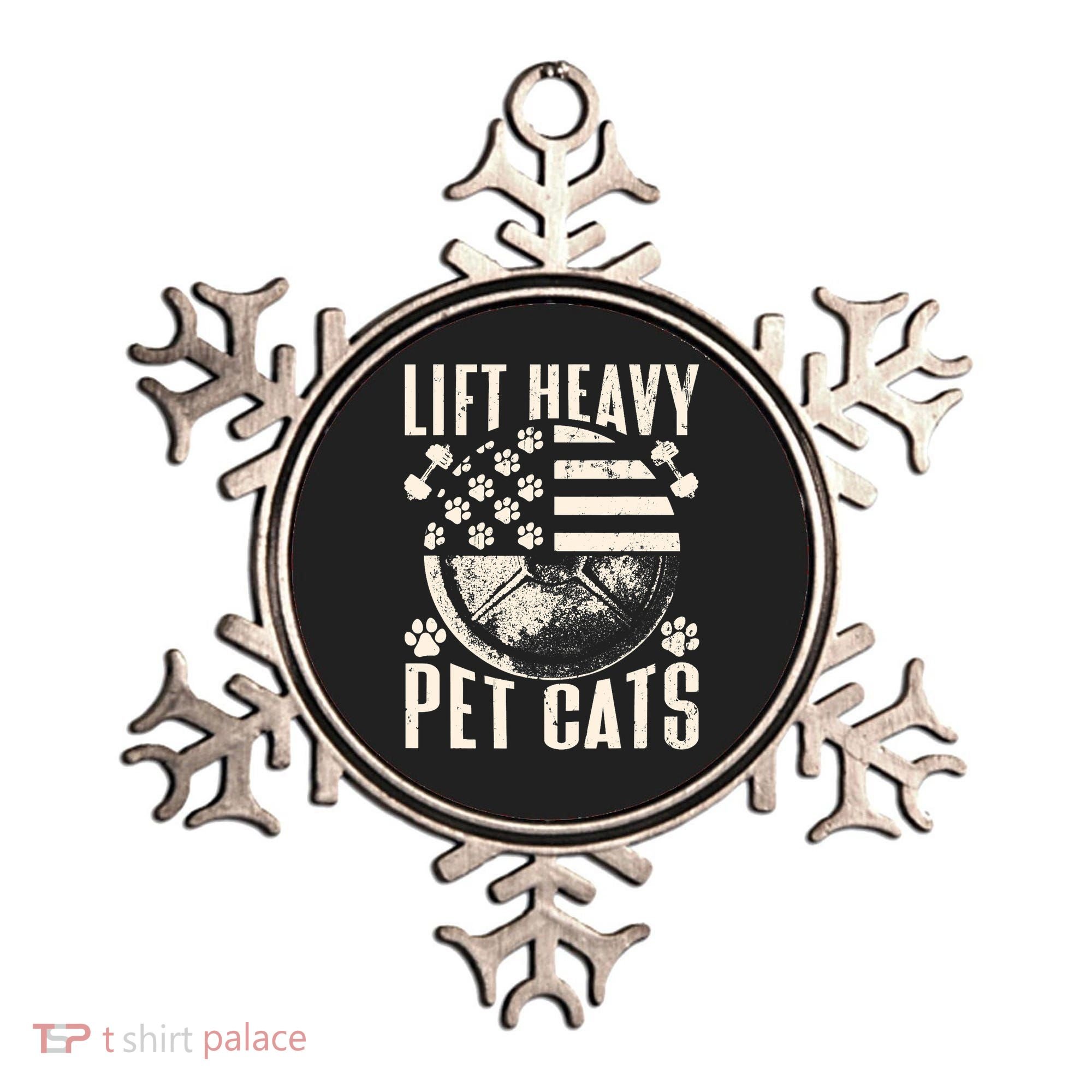 Lift Heavy Pet Cats Weightlifting Cat Weight Lifting Ornament