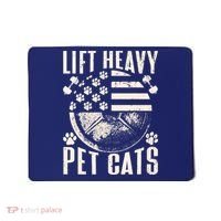 Lift Heavy Pet Cats Weightlifting Cat Weight Lifting Mousepad thumb 0
