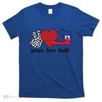 Love Haiti Proud Haitian Flag Haitian Roots Funny Gift T-Shirt thumb 0