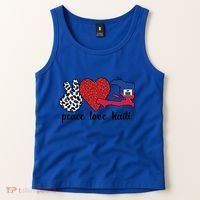 Love Haiti Proud Haitian Flag Haitian Roots Funny Gift Tank Top thumb 2