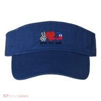 Love Haiti Proud Haitian Flag Haitian Roots Funny Gift Visor thumb 0