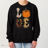 Love Halloween Pumpkin Cute Women's Sweatshirt thumb 0