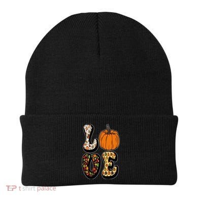 Love Halloween Pumpkin Cute Beanie